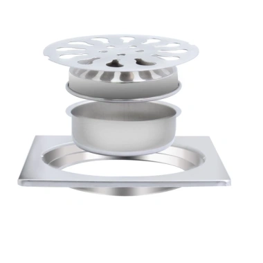 Hố ga thoát nước inox cho phòng tắm, nhà vệ sinh - đa kích thước, giá 34.000₫