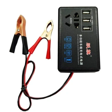 Hộ Gia Đình Ô Tô Thông Minh 12V/24V - Biến Tần, Ổ Cắm 220V, Sạc Nhanh, Tiết Kiệm Năng Lượng - Giá 168.984₫