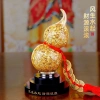 Hồ Lô Lá Vàng + Dây Đồng Tiền Ngũ Phúc - Phong Thủy Tài Lộc, Phật Giáo Tướng Thuận, Giá Ưu Đãi 270.000đ 4