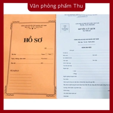 Hồ sơ xin việc trọn gói: Đơn xin việc, 2 CV, giấy sức khỏe, đơn hạnh kiểm - Giá chỉ 20.000đ