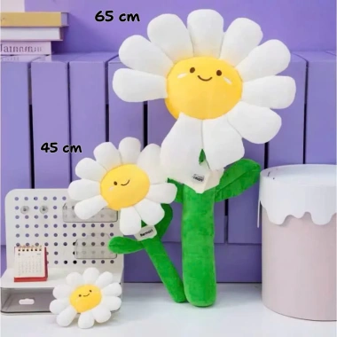 Hoa Cúc Daisy Nhồi Bong 65cm Nhập Khẩu Cao Cấp Đầy Đặn, Không Gãy Form, 71.000 VND