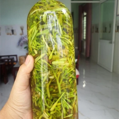 Hoa đu đủ đực tươi ngâm mật ong rừng nguyên chất - Giảm giá 160.000đ