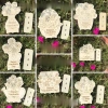 Hoa gỗ tự tô màu 8/3 Happy Women's Day có đế DIY - Quà tặng 8/3, 20/10, 20/11, Ngày của mẹ, Giá sỉ 4.000 VND