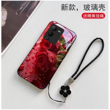 Hoa Hồng Đỏ Sâu - Kính ốp lưng Apple iPhone 16,15,14plus,13mini,12pro,11promax,8plus, Xr, cao cấp, giá 62.001₫ 6