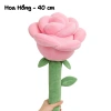 Hoa Hồng Nhồi Bông 40cm 2 Màu Pastel Cứng Cáp Vải Miniso 2 Chiều An Toàn Bền Màu 5
