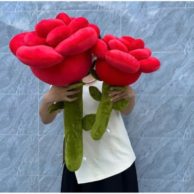 Hoa Hồng Nhồi Bông Khổng Lồ - Quà Tặng Bạn Gái 20/10 Valentine, Giá 250k 3