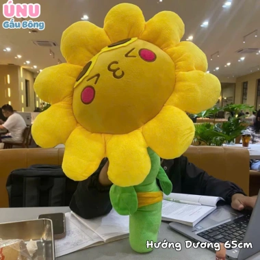 Hoa Hướng Dương Nhồi Bông 65cm Mặt Cười Quà Tặng Tốt Nghiệp Ý Nghĩa Giá 79.000 3