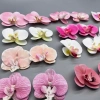 Hoa lan kẹp tóc vải - Giá chỉ 30.000 đồng, nhẹ, bền, tạo điểm nhấn thời trang 2
