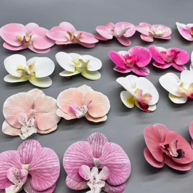 Hoa lan kẹp tóc vải - Giá chỉ 30.000 đồng, nhẹ, bền, tạo điểm nhấn thời trang