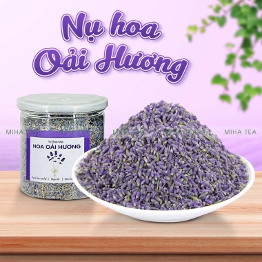 Hoa oải hương sấy lạnh 100g - Nụ lavender khô dùng trà, túi thơm, khử mùi - Miha Tea, giảm còn 20.000 VND
