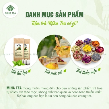 Hoa oải hương sấy lạnh 100g - Nụ lavender khô dùng trà, túi thơm, khử mùi - Miha Tea, giảm còn 20.000 VND