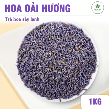 Hoa oải hương sấy lạnh 1kg - Nụ lavender khô dùng trà, túi thơm, khử mùi | Mihatea 160.000 VND