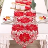 Hoa Polyester Lanh Quốc Gia - Trang Trí Bàn Tiệc Giáng Sinh Ngoài Trời, 132.260₫ 7