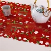 Hoa Polyester Lanh Quốc Gia - Trang Trí Bàn Tiệc Giáng Sinh Ngoài Trời, 132.260₫ 8