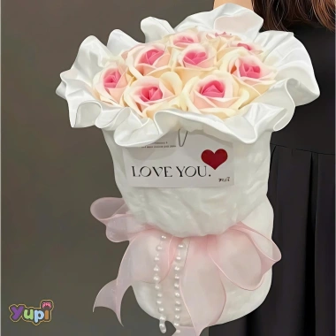 Hoa sáp hot trend - Set quà tặng 14/2, 8/3, sinh nhật, tốt nghiệp - Ship nhanh Hà Nội, túi Mika, 165k