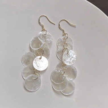 Hoa Tai Nữ Dáng Dài Kiểu Hàn Quốc Boho Thanh Lịch, Phụ Kiện Mùa Hè Giá 31.500₫