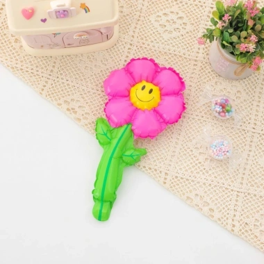 Hoa Tay Cầm Hoa Cúc Mặt Cười SUNFLOWER - Tay Dính, Quà Lễ Hội Qixi, Giá 2.700 VND 3