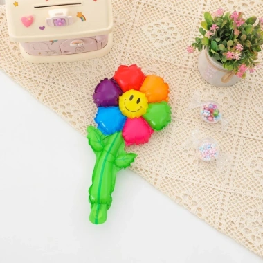 Hoa Tay Cầm Hoa Cúc Mặt Cười SUNFLOWER - Tay Dính, Quà Lễ Hội Qixi, Giá 2.700 VND 7