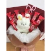 Hoa Thỏ Tai Dài Kitkat Size Đại - Bó Hoa Cún Bông Handmade Quà Tặng Valentine, 8/3, Tốt Nghiệp, Giá 259.000 VND