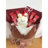 Hoa Thỏ Tai Dài Kitkat Size Đại - Bó Hoa Cún Bông Handmade Quà Tặng Valentine, 8/3, Tốt Nghiệp, Giá 259.000 VND 4