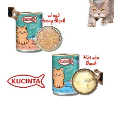 Hoả Tốc 21H Combo 10 Lon Pate mèo KUCINTA 400g – Dinh dưỡng mọi lứa tuổi, 270.000₫ 3