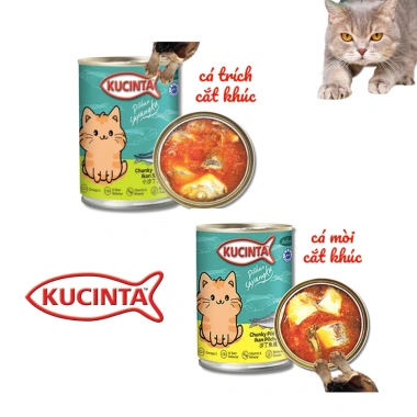 Hoả Tốc 21H Combo 10 Lon Pate mèo KUCINTA 400g – Dinh dưỡng mọi lứa tuổi, 270.000₫ 4