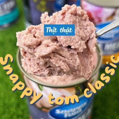 Hoả Tốc 21H Combo 24 Lon 400g Pate SNAPPY TOM Thịt Cá Thật - Dinh Dưỡng Cho Mèo Từ 3 Tháng, Giá chỉ 215.000đ 3