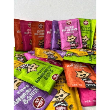 Hoả Tốc 21H Combo 50 Gói 70g Pate Wanpy Happy 100% Chính Hãng Cho Mèo Mọi Lứa Tuổi Giá Ưu Đãi 144k