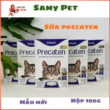 Hoả Tốc 21H Dr.Kyan PRECATEN GOLD Sữa Bột 100gr Chính Hãng - Dinh Dưỡng Cho Mèo Mọi Lứa Tuổi - 55.000 VND Hoả Tốc 21H Dr.Kyan PRECATEN GOLD Sữa Bột 100gr Chính Hãng - Dinh Dưỡng Cho Mèo Mọi Lứa Tuổi - 55.000 VND
