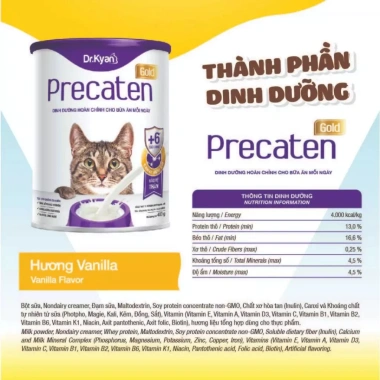 Hoả Tốc 21H Dr.Kyan PRECATEN GOLD Sữa Bột 100gr Chính Hãng - Dinh Dưỡng Cho Mèo Mọi Lứa Tuổi - 55.000 VND