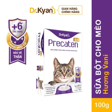 Hoả Tốc 21H Dr.Kyan PRECATEN GOLD Sữa Bột 100gr Chính Hãng - Dinh Dưỡng Cho Mèo Mọi Lứa Tuổi - 55.000 VND