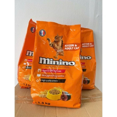 Hoả Tốc 21H Hạt MININO Vị Cá Ngừ 1.3kg Dinh Dưỡng Cho Mèo Mọi Lứa Tuổi - Giá Ưu Đãi 92.000 VND 5