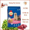 Hoả Tốc 21H Hạt SMARTHEART 2.7kg Vị Bò & Sữa - Bổ Canxi, Đạm cho Chó Con - 278.800 VND