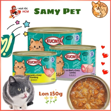 Hoả Tốc 21H Pate Kucinta 150g Chính Hãng - Dinh Dưỡng Cao Cho Mèo - Giá 12.000đ