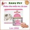 Hoả Tốc 21H Pate Royal Canin Mother và Baby Cat 195g, Dinh Dưỡng Cho Mèo Con và Mẹ Mang Thai, Giá Ưu Đãi 85.000₫
