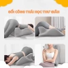 Hỏa Tốc 2H Gối Công Thái Học Đa Năng 3in1 - Massage Thư Giãn, Tựa Lưng Êm Ái, Định Hình Tư Thế, Giá 499k 7