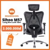 Hoả Tốc 30 Phút - Ghế Công Thái Học SIHOO M57 và M57B MANSON VERA Gác Chân Đen Trắng Xám Giảm 30% Chỉ 2.540.000₫
