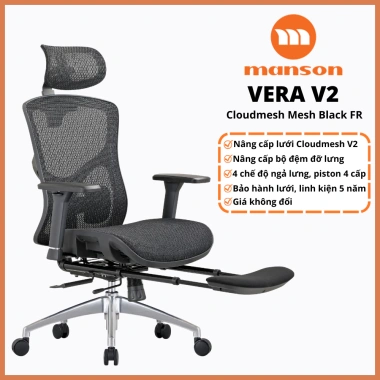 Hoả Tốc 30 Phút - Ghế Công Thái Học SIHOO M57 và M57B MANSON VERA Gác Chân Đen Trắng Xám Giảm 30% Chỉ 2.540.000₫ 8
