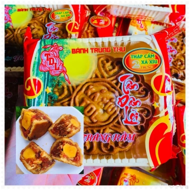 HOÀ TỐC 30P Bánh Pía Tân Dân Dợi Nhân Mặn Thập Cẩm Gà Quay Khóm Dừa - Giá 65.000