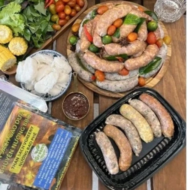 HOÀ TỐC 500g Mồi Nướng BBQ Xúc Xích Tươi Thịt Không Bột - Vú Heo, Steak Mỹ, Giá 100k HOÀ TỐC 500g Mồi Nướng BBQ Xúc Xích Tươi Thịt Không Bột - Vú Heo, Steak Mỹ, Giá 100k