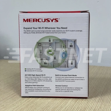 Hỏa Tốc Bộ Mở Rộng Sóng Wifi Mercusys ME30 AC1.200 - Tốc độ 1.200Mbps, Giá 370.000đ 4