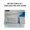 HỎA TỐC Bộ Test Cúm 5 in 1 FluA/B RSV ADV SARS-CoV-2 HPV - Giá chỉ 70.000 7