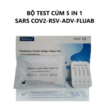 HỎA TỐC Bộ Test Cúm 5 in 1 FluA/B RSV ADV SARS-CoV-2 HPV - Giá chỉ 70.000 7 HỎA TỐC Bộ Test Cúm 5 in 1 FluA/B RSV ADV SARS-CoV-2 HPV - Giá chỉ 70.000 7