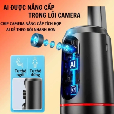 HỎA TỐC Chân Quay Điện Thoại Tripod 360 Cao 1.7m Xoay 360 Độ Chắc Chắn TOPICK 9
