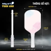 HỎA TỐC COMBO 2 vợt Pickleball 16mm lõi tổ ong nhẹ kèm túi và 2 bóng - giá 350k 2