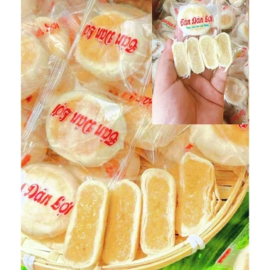 HOA TÓC GÒ VẤP BÁNH PÍA DỪA NON SẦU RIÊNG TÂN DÂN - 55.000đ