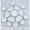 Hoả Tốc Hà Nôi Sét Bát Chén Đĩa Thắp Hương Hoa Mặt Trời Gốm Sứ Loại 1 45cm Vân Đá - 299.000₫ 2