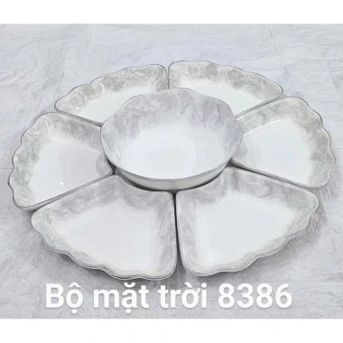 Hoả Tốc Hà Nôi Sét Bát Chén Đĩa Thắp Hương Hoa Mặt Trời Gốm Sứ Loại 1 45cm Vân Đá - 299.000₫ 4