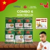HỎA TỐC HCM Combo Cá Thu, Cá Kèo, Chân Nấm, Tảo Xúc Xào Lá Quế, Bắp Chuối Kho Cà, Mít Kho - Giá chỉ 200k