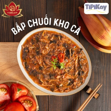 HỎA TỐC HCM Combo Cá Thu, Cá Kèo, Chân Nấm, Tảo Xúc Xào Lá Quế, Bắp Chuối Kho Cà, Mít Kho - Giá chỉ 200k